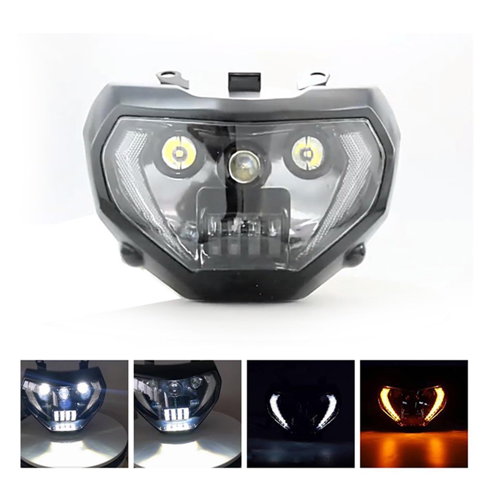 MT-09 ヘッドライト For YAMAHA MT 09 FZ 2014〜2017年式 07 2018~2019年式 92W LED